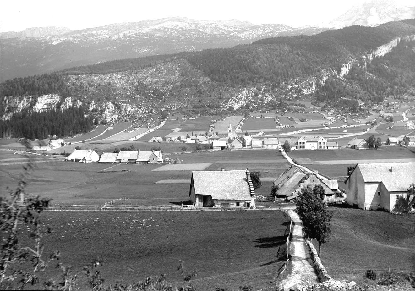 Panorama Corrençon en 1920